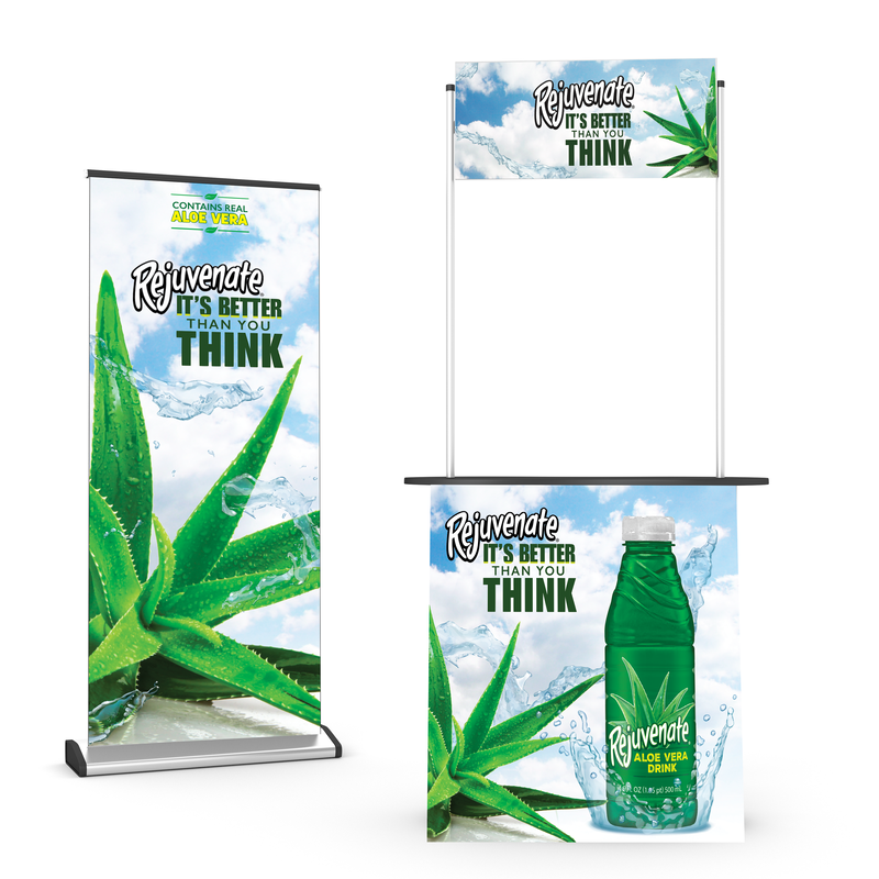 Aloe Vera Rejuvenate Drink Marketing Promotion Branding
