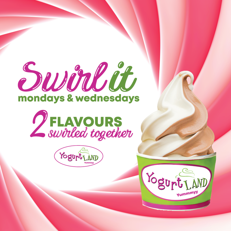 Swirl it Campaign Yogurt Land Trinidad 
Fresh Media Social Media Content 
